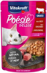 VITAKRAFT Kons. ar liellopu gaļu mērcē 85g