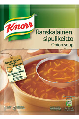 KNORR Prantsuse sibulasupi koostisained 52g