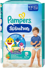 PAMPERS Autiņbiksītes peldēšanas 14+ kg 10pcs