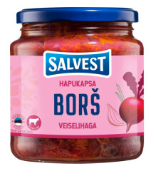 SALVEST Veiselihaga hapukapsaborš 530g