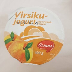ARMAS Virsikumaitseline jogurt 400g