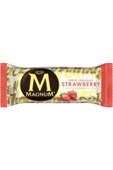 MAGNUM Saldējums MAGNUM zemeņu 110ml/90g 110ml