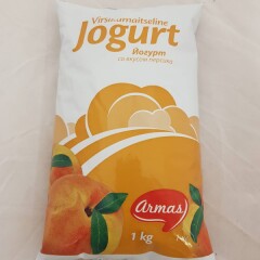 ARMAS Virsikumaitseline jogurt 1kg