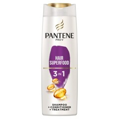 PANTENE Šampūns matiem Hair Superfood 3 un 1 360ml