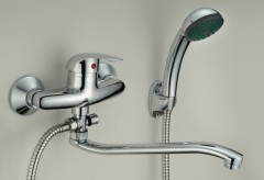 HARMA Bath/Shower mixer set ECOLINE long spout 8708; Cr 1pcs