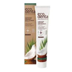 ECODENTA Dantu pasta ECODENTA nuo apnašų su kokosu 75ml