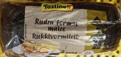 TASTINO Rudzu formas maize šķēlēs 600g