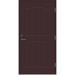 VILJANDI Lauko durys VILJANDI GRACIA, rudos sp., 990 x 2088 mm, dešinė 1pcs