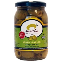 AMALTHIA Roh. Kivideta oliivid 350g