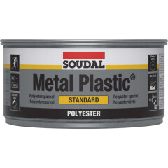 SOUDAL Jämeteraline metallpahtel 2K METAL PLASTIC STANDART 250g hall 250g
