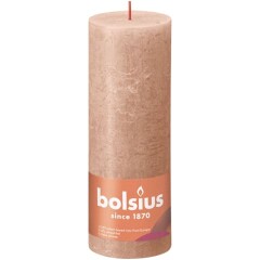 BOLSIUS Sambaküünal Rustic Creamy 190/68mm 1pcs