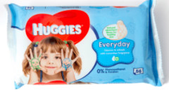 HUGGIES Drėgnosios kūdikių servetėlės 56 vnt 56pcs