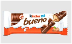 KINDER FERRERO KINDER BUENO MILK W 2x21.5G 43g