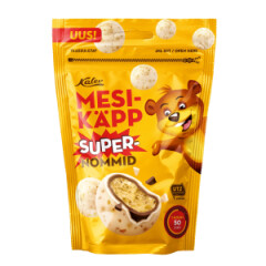 MESIKÄPP Mesikäpp milk and white chocolate-coated Supernommid corn balls 90g