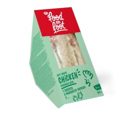 FOOD ON FOOT SOFT BREAD Sandwich with Grilled Chicken and Marinated Paprika 160g