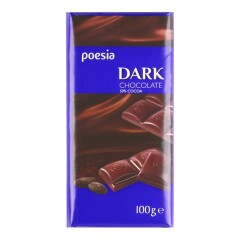 POESIA Juodasis šokoladas Poesia 0,1kg