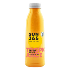 SUN365 NEPASTERIZUOTOS tropinių vaisių sultys su minkštimu SUN365, 500ml 500ml