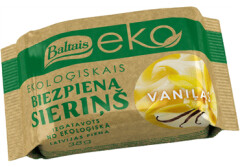 BALTAIS Biezp. sieriņš Baltais vaniļas EKO 38g