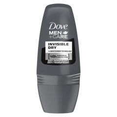 DOVE MEN Rulldeodorant Invisible Dry 48h meestele 50ml 50ml