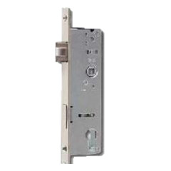 NO BRAND Įleidžiama spyna VEROFER plastikinėms durims, 92x35x16,nikelio sp. 1pcs