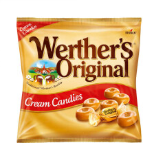 WERTHER'S WERTHER'S Cream Candies 135 g /saldainiai 135g