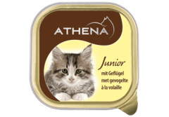 ATHENA Kačių konservai su vištiena Athena 100g