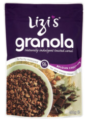 LIZI'S GRANOLA Šokol.sk.avižiniai dribsniai LIZI'S,400g 400g