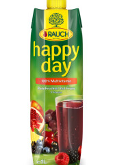 HAPPY DAY Red fruits multivitamin juice 1l