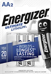 ENERGIZER Elementai ENERGIZER Ultimate, AA, litis, 2 vnt. 2pcs