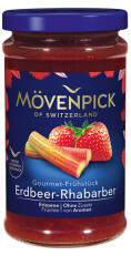 MÖVENPICK Gourmet Jam Strawberry-Rhubarb 250g