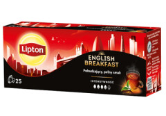 LIPTON J. arbata LIPTON ENGLISH BREAKFAST 25vnt 50g