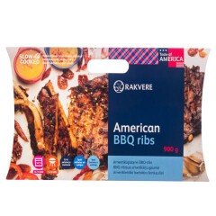 RAKVERE American BBQ grill-ribs 900g 900g