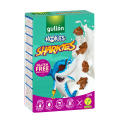 GULLON Sausainiai be glit. GULLON SHARKIES,250g 250g