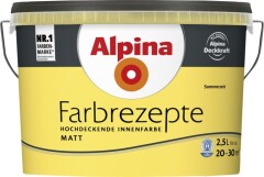 ALPINA Valmistoonitud farbr matt sommerzeit 2,5l