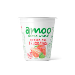 AMOO Augalinis desertas su braškėmis AMOO, 9x150g 150g