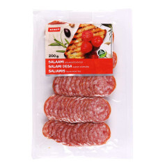 RIMI Salami sausage Rimi sliced, c/s 200g 200g