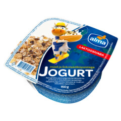 ALMA Jogurt müsli ja šokolaadiküpsistega 150g