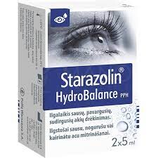 STARAZOLIN Starazolin HydroBalance drėk.akių lašai 5ml N2 (Polpharma) 5ml
