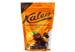 KALEV Kalev orange flavoured ball in dark chocolate 140g