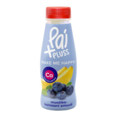 PÕLTSAMAA Pai Plus Blueberry and Banana Smoothie with Calcium 280ml