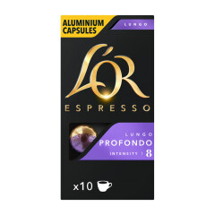 L'OR ESPRESSO L'OR Espresso Profondo 10 vnt (x5,2g) /Kavos kapsulės 5,2kg