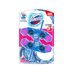 DOMESTOS WC valiklis gaiviklis DOMESTOS POWER 5+ DUO MAGNOLK PINK 110g