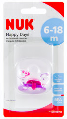 NUK Čiulptukas NUK Happy Days, 1 vnt 1pcs