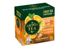 AROMA TEA Augļu tēja maisiņos piramīdas apelsīnu-ingveru 0,04kg