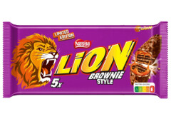 NESTLE Šokoladiniai batonėliai LlON BROWNIE, 5 x 30 g 150g