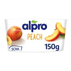 ALPRO Jogurtijuuretisega sojatoode virsiku maitseline 150g