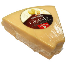ROKIŠKIO GRAND Sūris kietas "Rokiškio GRAND" 37% rieb. s.m.2X~1,65 kg 1kg