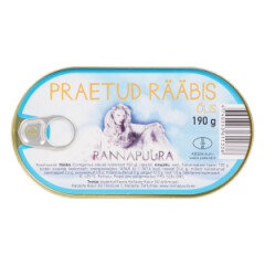 RANNAPUURA PRAETUD RÄÄBIS ÕLIS 190g