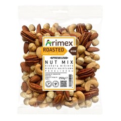 ARIMEX Grauzdētu riekstu maisījums 250g