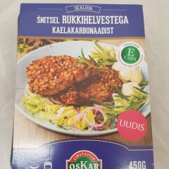 OSKAR Šnitsel rukkihelvestega kaelakarbonaadist 450g